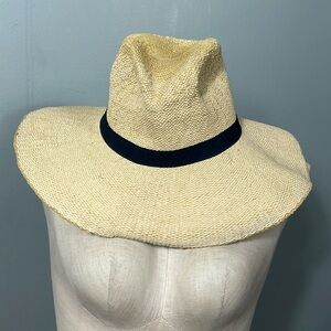 Gap Paper Cream summer Panama style hat small / medium